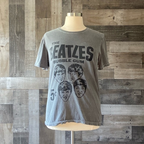 Men’s The Beatles t-shirt large bubble gum pop rock and roll 60s music concert - Picture 10 of 10